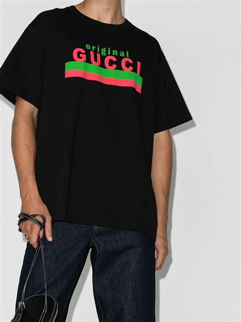 gucci classic print|Authentic Gucci T Shirt for sale .